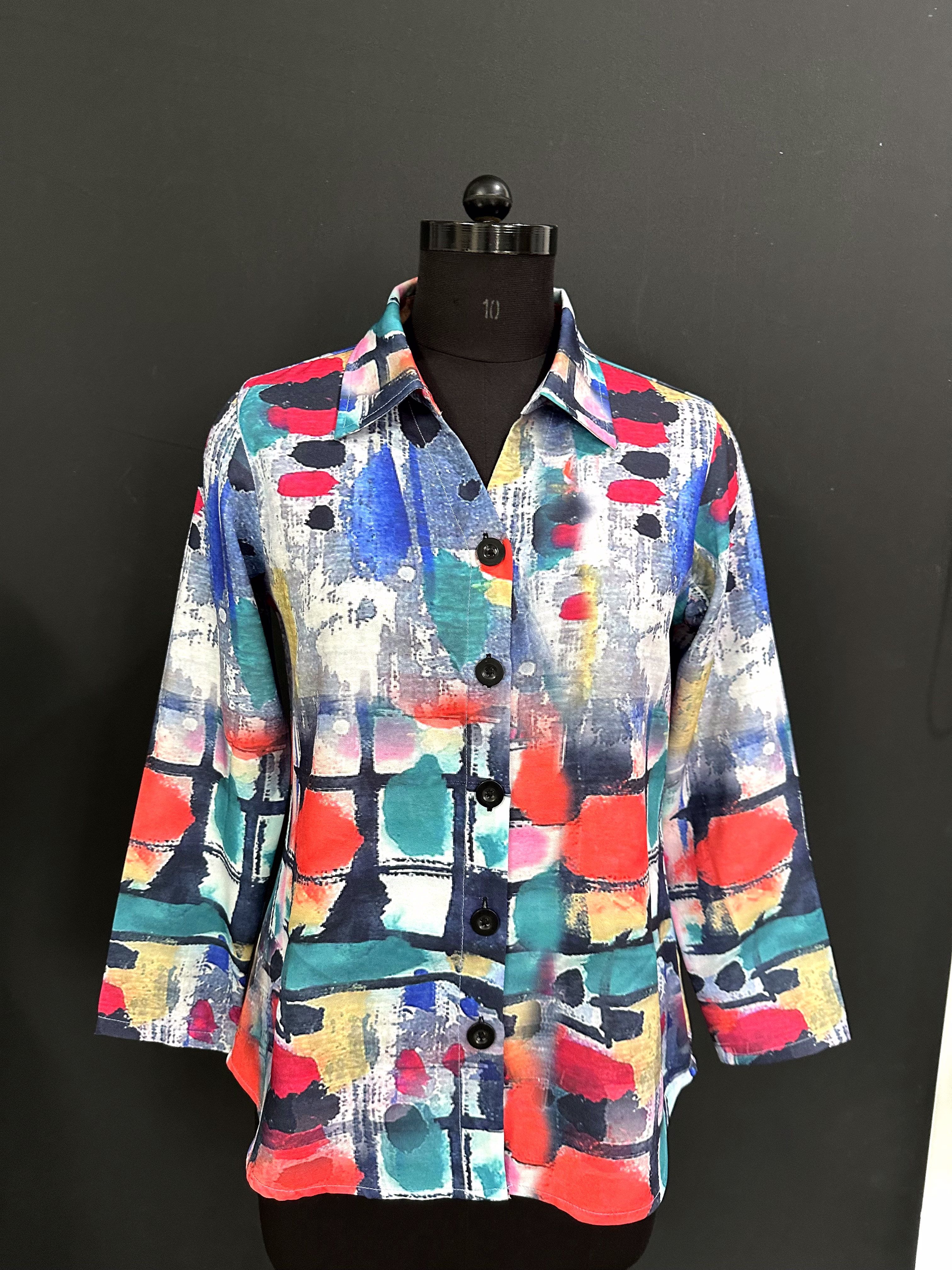 100% POLYESTER SHIRT