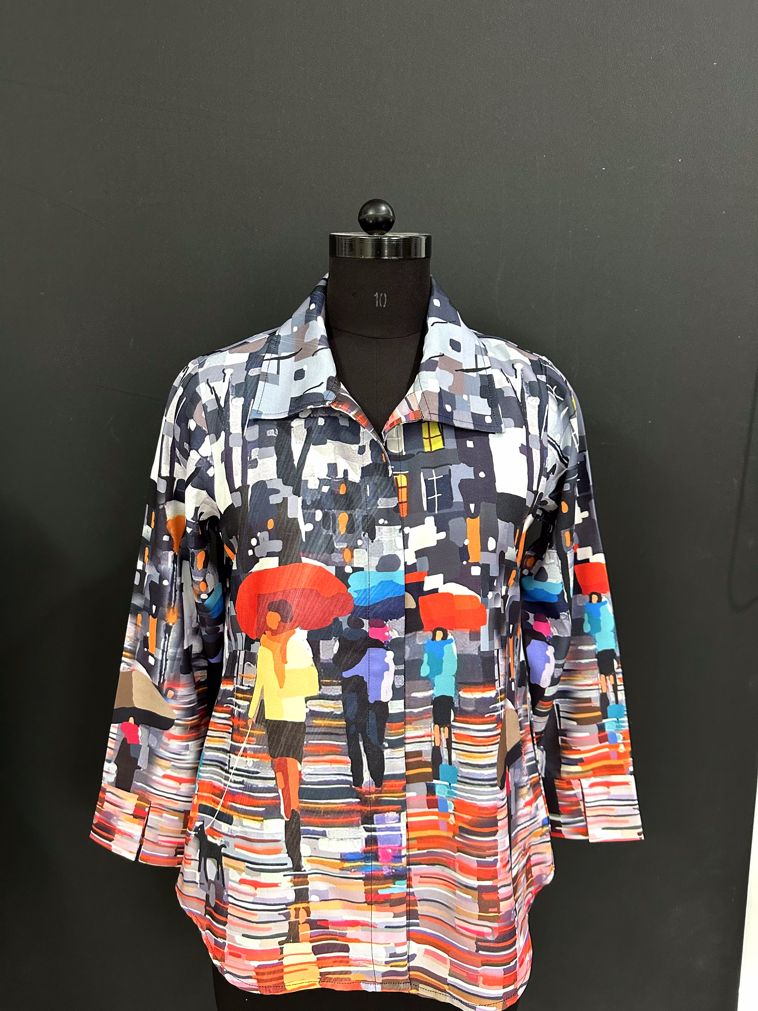 100% POLYESTER SHIRT view 2