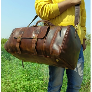 Leather Duffle bag