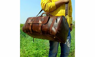 Leather Duffle bag