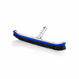 18" Deluxe Stainless Steel Algae Brush with Aluminium  Back