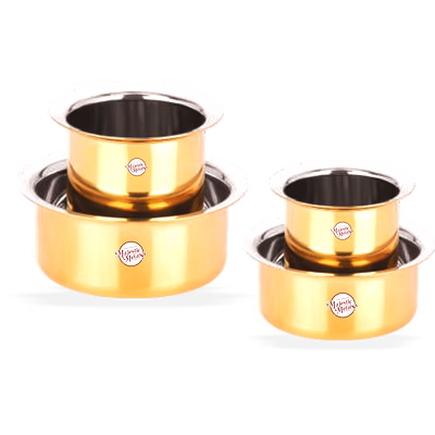 nakultraders brass finish coffee dabra set