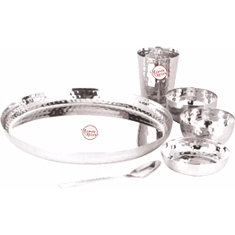 nakultraders square thali set 6 pc 9 pc 18 pc