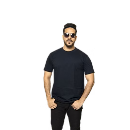 180 gsm solid cotton tshirt