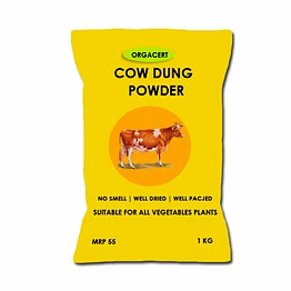 cow dung powder
