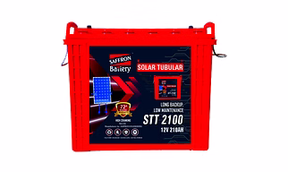 SAFFRON TUBULAR BATTERY (12V 210Ah)