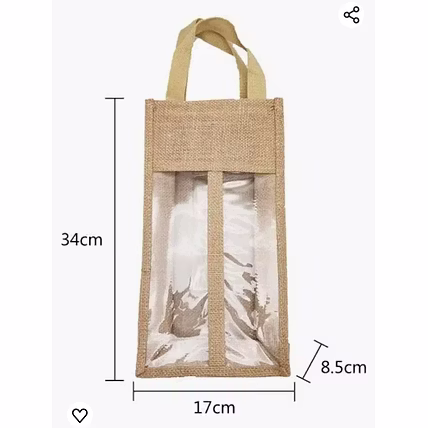 Jute Shopping Tote bags &amp; Jute Hotel Slippers-11