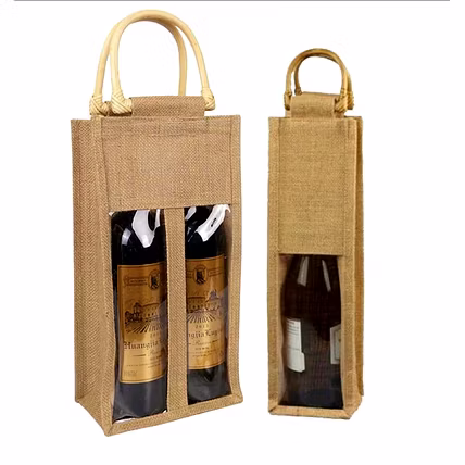 Jute Shopping Tote bags &amp; Jute Hotel Slippers-5