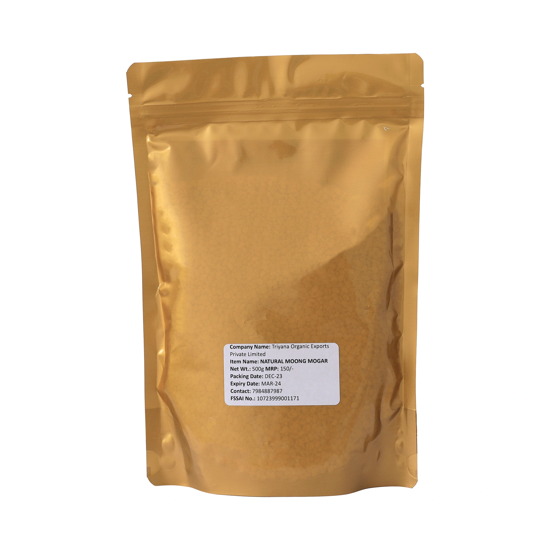 Organic Moong Mogar Dal - 1 Kg-1