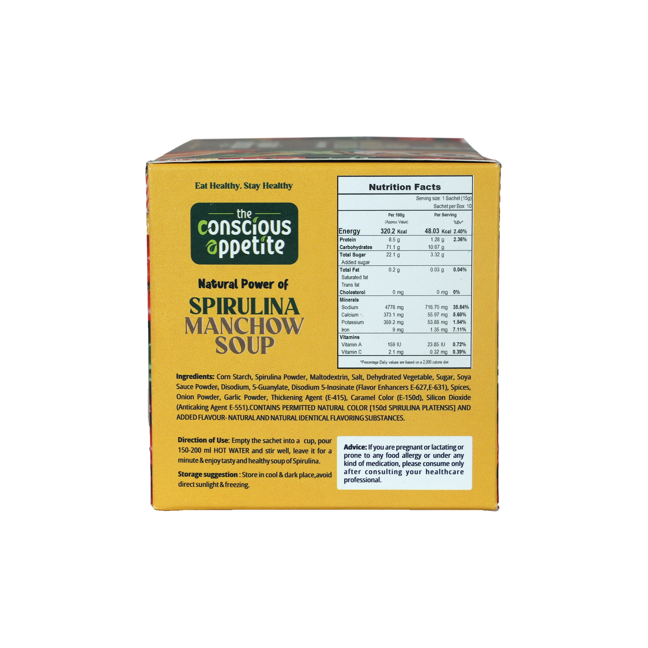 Spirulina Manchow Soup-2