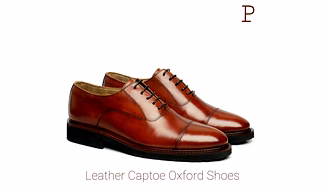 Prathamesh Leather Oxford Shoe's