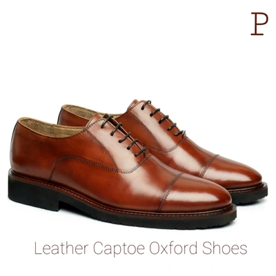 Prathamesh Leather Oxford Shoe's