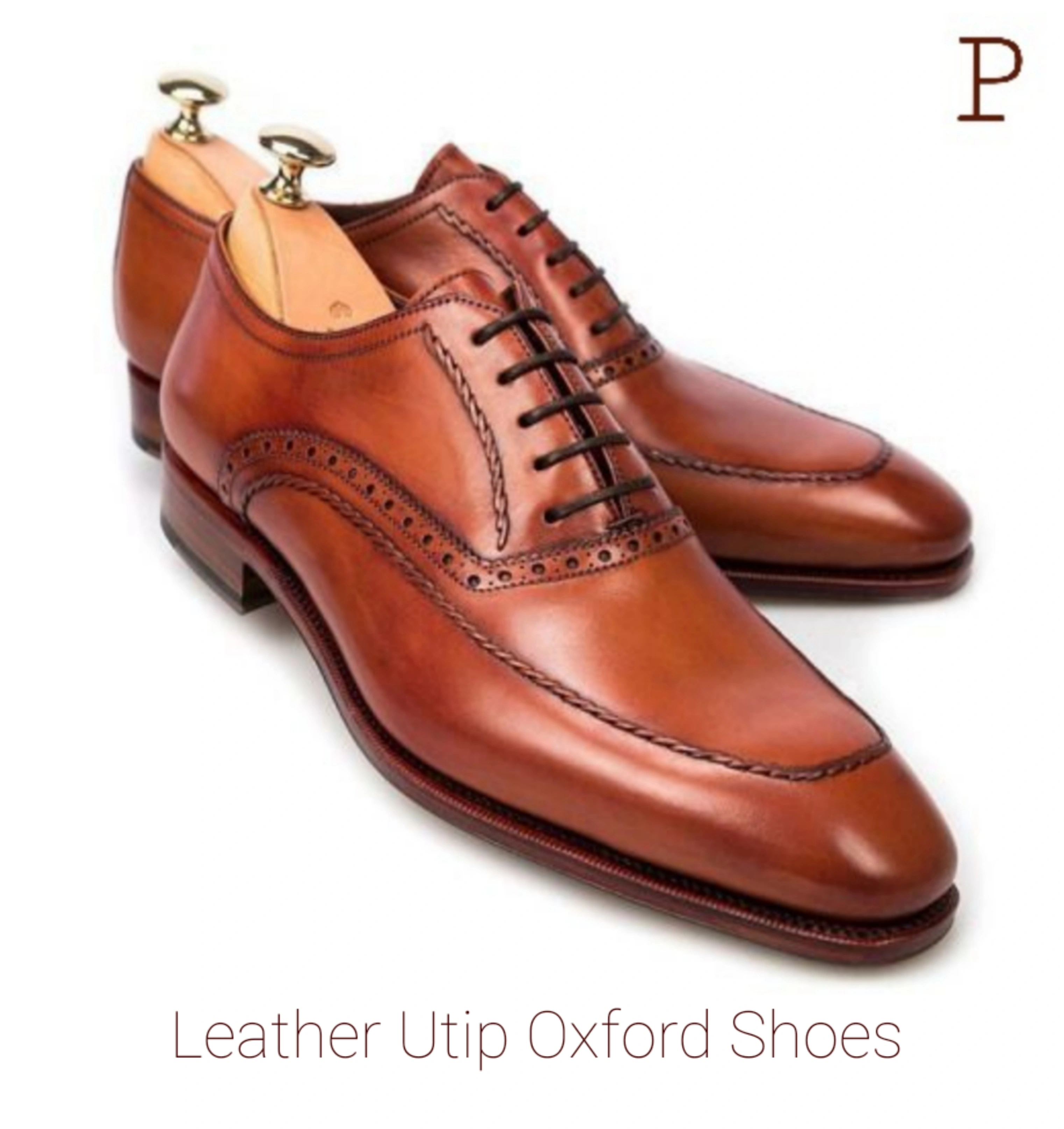 Prathamesh Leather Oxford Shoe's-3