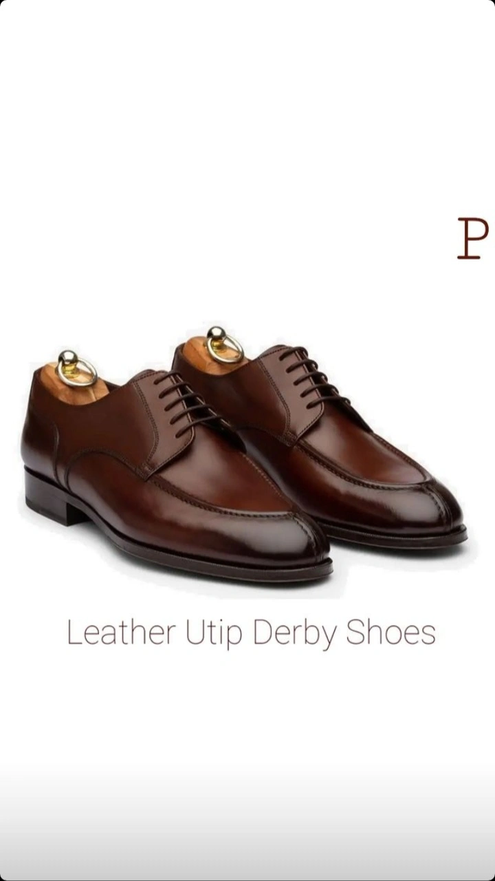 Prathamesh Leather Derby Shoe's-PLFDS