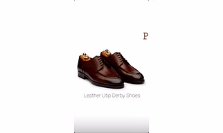 Prathamesh Leather Derby Shoe's