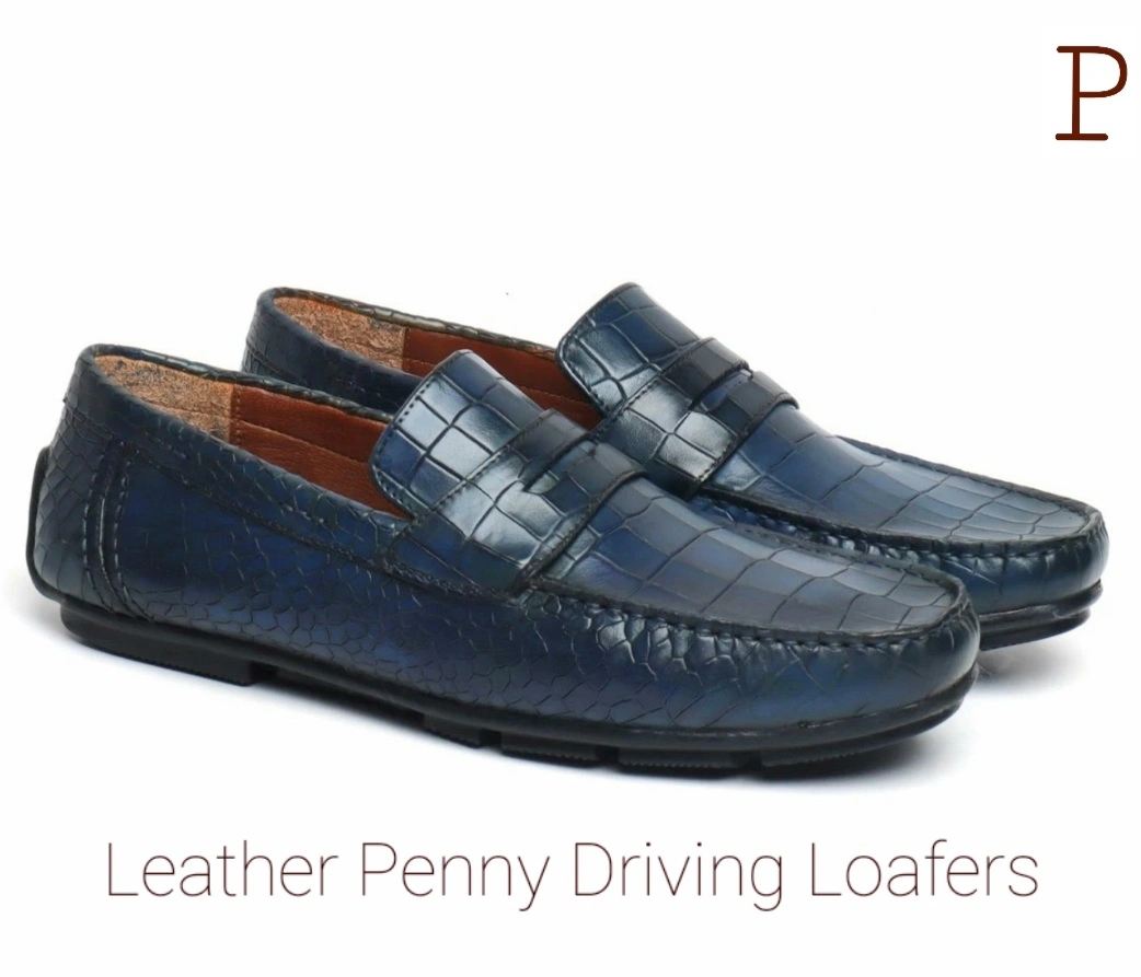 Prathamesh Leather Driving Loafer's-3