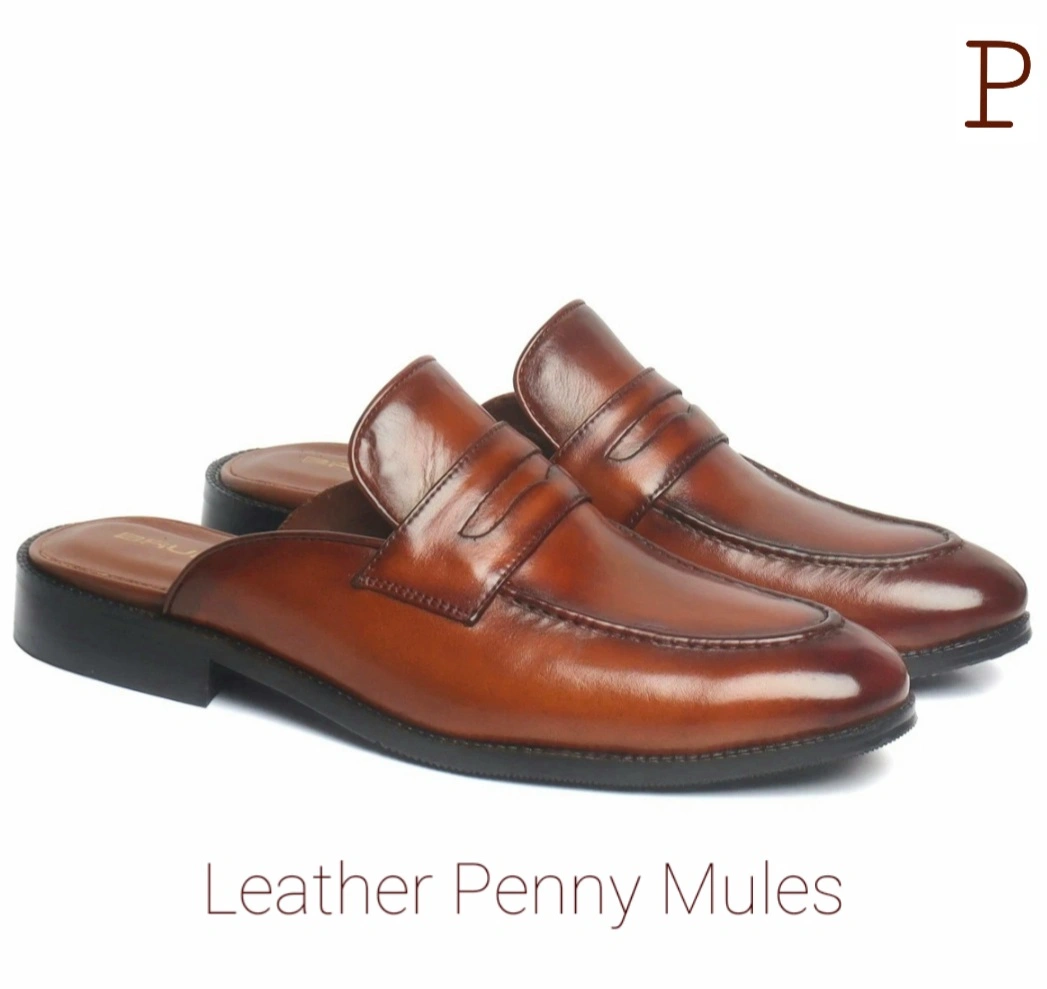 Prathamesh Leather Mules-1