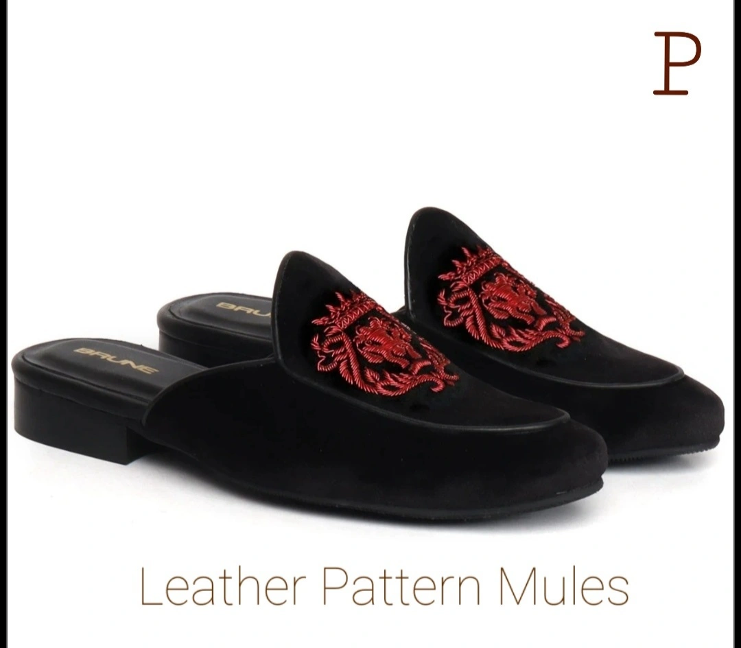 Prathamesh Leather Mules-2