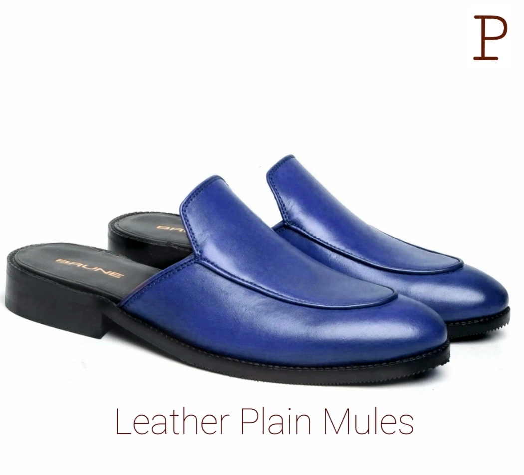 Prathamesh Leather Mules-3