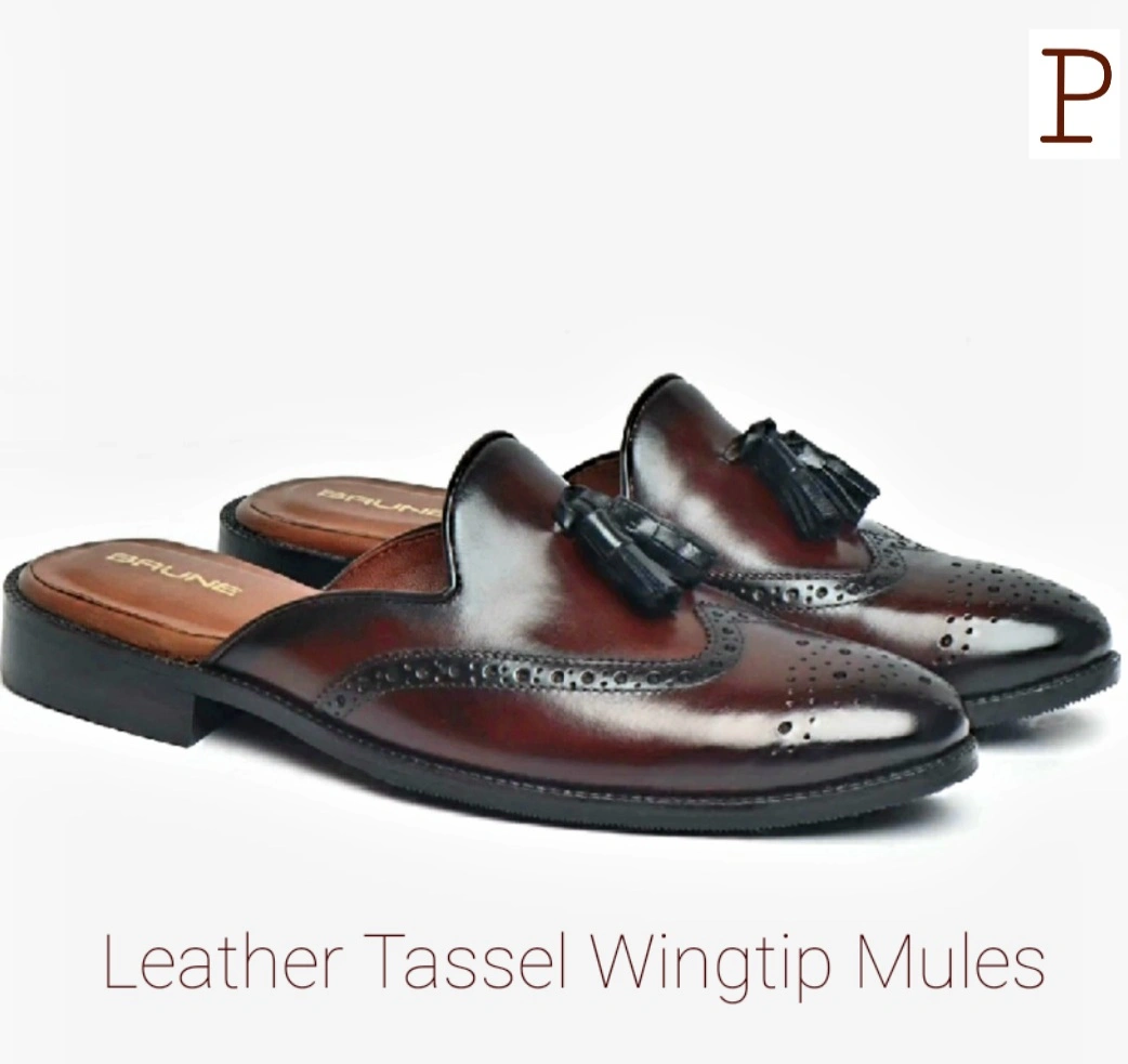 Prathamesh Leather Mules-4