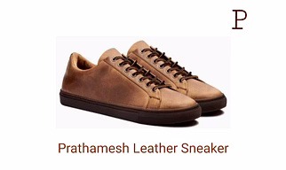 Prathamesh Leather Sneaker