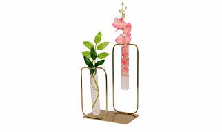 Test tube planter