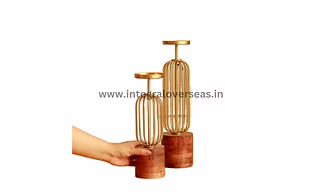 metal candleholder