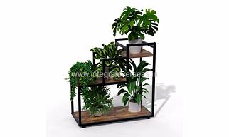 metal planter
