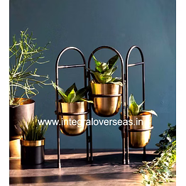generic gold planter set of 3