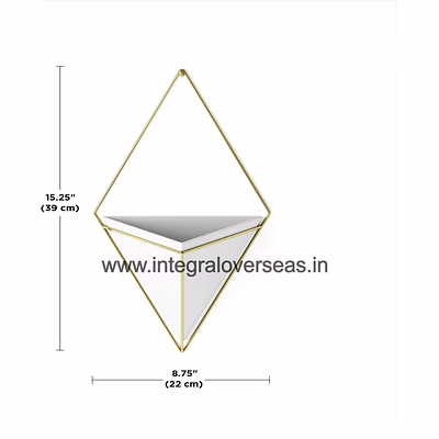 generic triangle shaped hanging planter