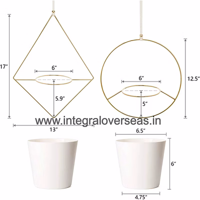 generic hanging planter set of 2