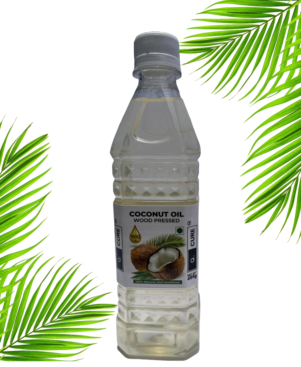 Q. CURE COCONUT OIL WOOD PRESS-1000 ML-3