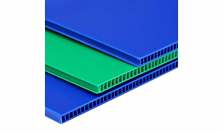 Single wall Pp Corrugated Sheets