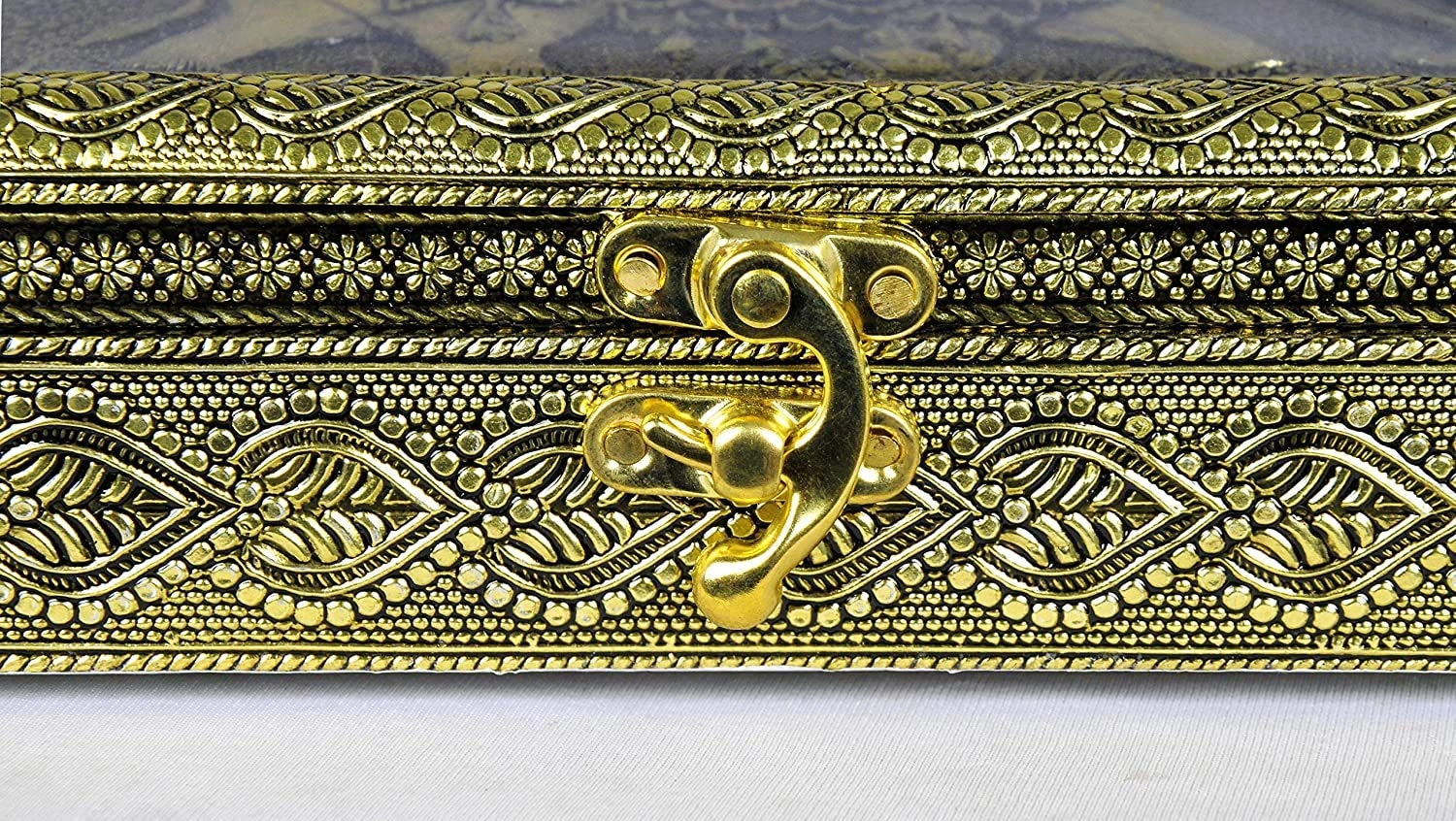 Dry Fruit Box Wooden Antique Peacock Design Mukhwas Box/Diwali Dry fruit Container-4