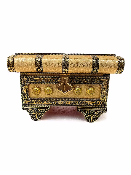 Wooden Velvet Locker Jewellery Box-JEWELLERYBOX1