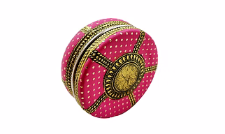 Stainless Steel Jar with Lid for Candy Box, Dry Fruit Box For Kitchen Storage Home Décor Gift Handicraft Pink 300 ml