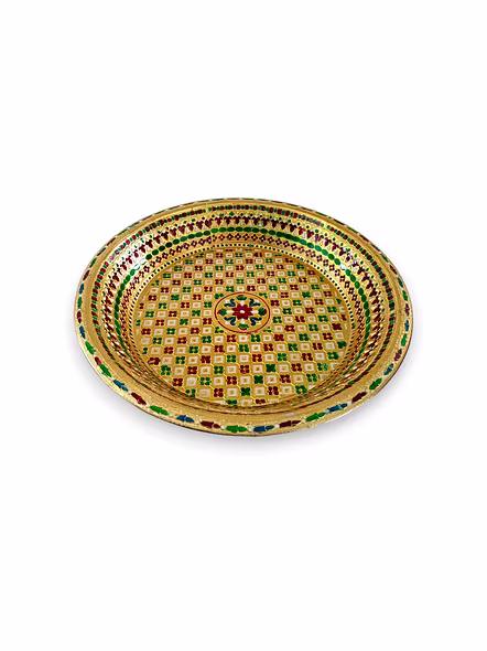 Handicrafts heavy steel parat/trass with tranparent lamination-1