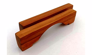 Interior HUT 3 Natural Teak Wooden Handle, Solid Teak Wood for Wardrobe , Kitchen cabinet Handles, Cabinet Handles, Drawers Handles, Pull Handle, Doors Handle