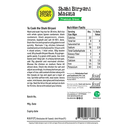 Spice Story Shahi Biryani Masala-4