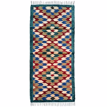 Handloom Jute &amp; wool Durrie-1