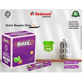 Relax plus Mosquito Herbal Agarbatti