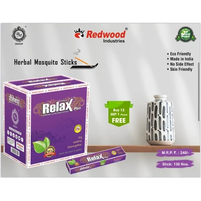 Relax plus Mosquito Herbal Agarbatti