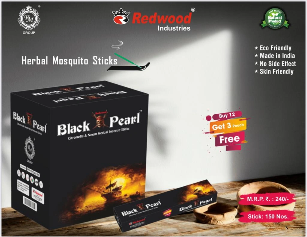 Black pearl Mosquito Herbal Agarbatti-12514840