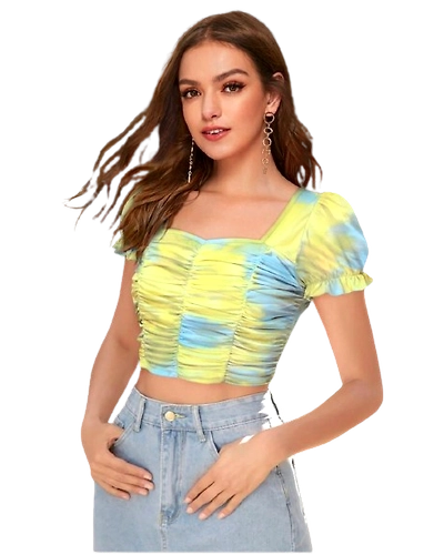 Atachi exclusive designer crop top-1