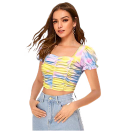 atachi exclusive designer crop top