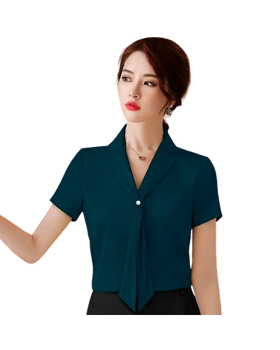 Atachi designer neck with tie and attractive pearl attached-1