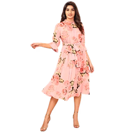atachi attractive print with designer neck and front with soft lining