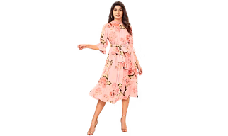 Atachi attractive print with designer neck and front with soft lining