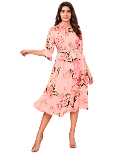 Atachi attractive print with designer neck and front with soft lining-12546860