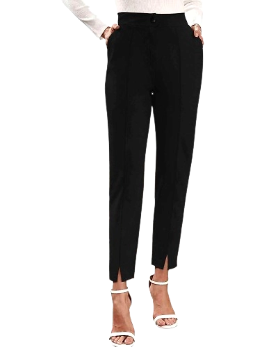 Atachi Women's Pants with Side Pockets, Business Casual Style-12547156